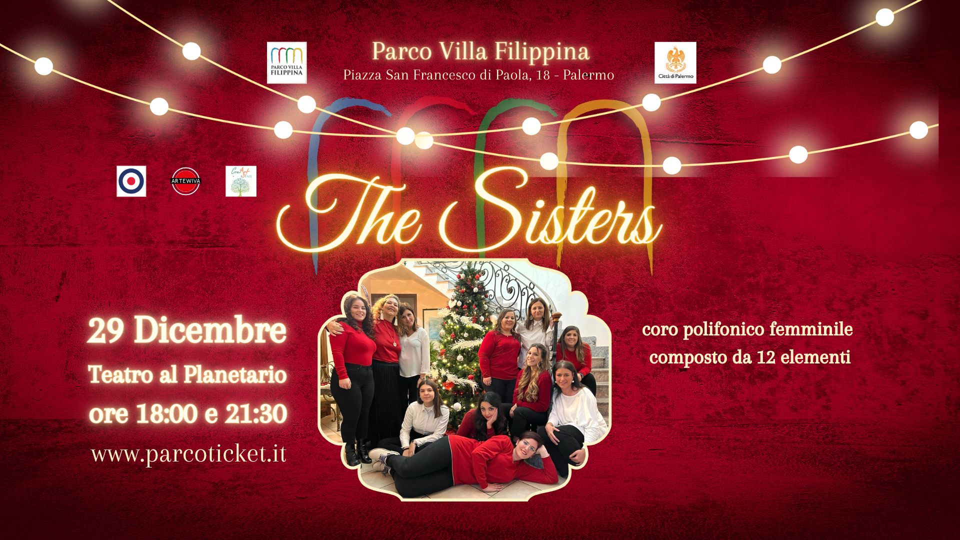 THE SISTERS concerto di natale – 29 dicembre